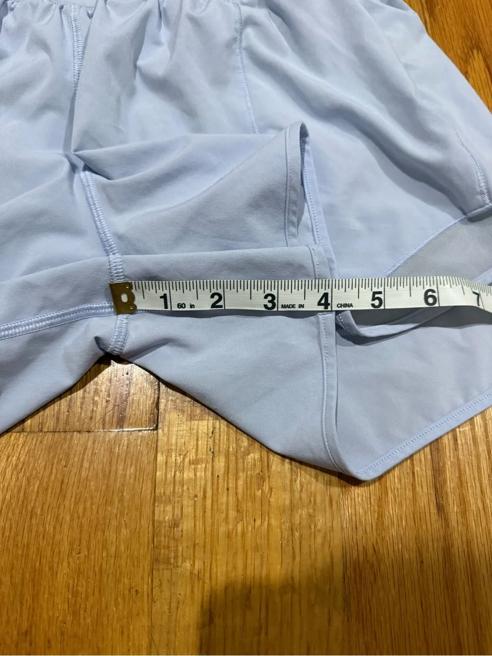 Lululemon Hotty Hot Shorts Periwinkle Blue Size 8